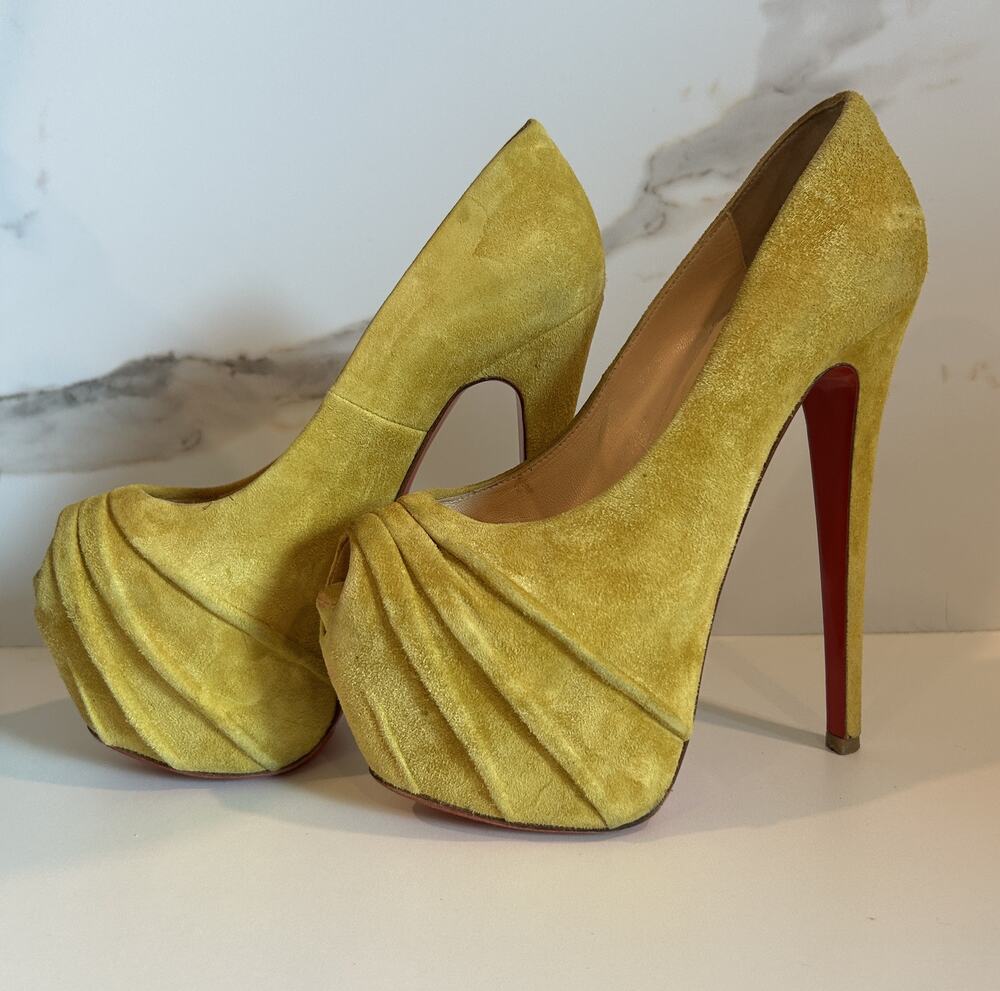 Christian Louboutin Drapesse Pumps 150 mm, Size 36 US 6